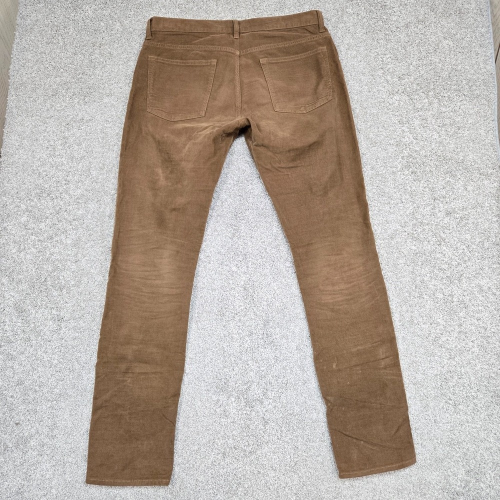 J.Crew‎ Corduroy Pants 32x34 (fits 33x33) mens 484 Slim Fit Brown